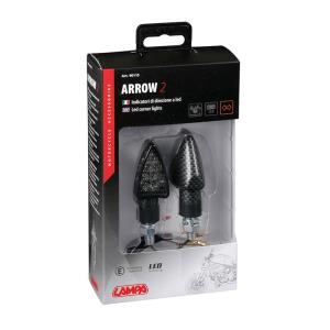 Intermitentes Arrow 2 carbon homologados Lampa Â· 3